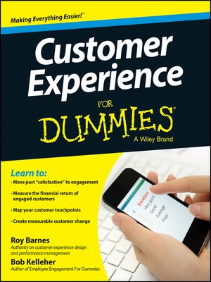 cover image of Customer Experience For Dummies